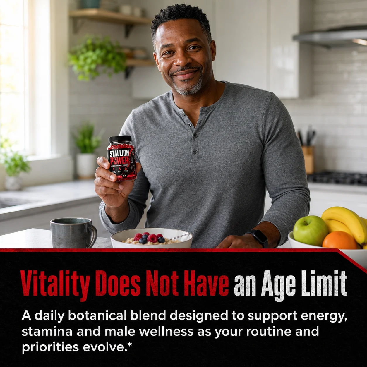 Stallion Power — vitality does not have an age limit